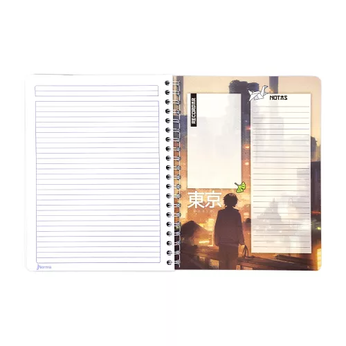 Cuaderno Argollado Profesional Raya Xpresarte Tendencias Sharp Sworn 90 Hojas