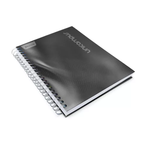 Cuaderno Argollado Tapa Dura Profesional Cuadro Grande Unicampus Mist 160 Hojas