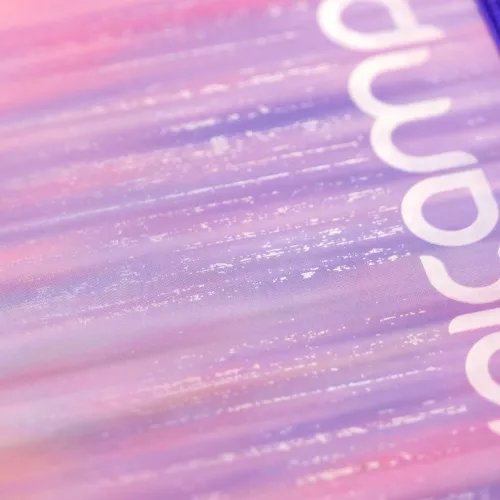 Cuaderno Argollado Tapa Dura Profesional Raya Unicampus Barbie Core 160 Hojas