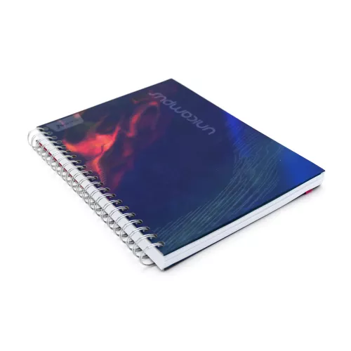 Cuaderno Argollado Tapa Dura Profesional Raya Unicampus Nebulosa 160 Hojas