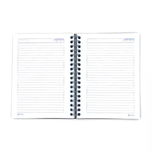 Cuaderno Argollado Tapa Dura Profesional Raya Unicampus Nebulosa 160 Hojas