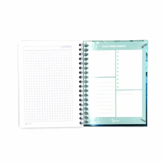 Cuaderno Argollado Universitario Cuadro Grande Unicampus Norma Azul Oscuro 160 Hojas