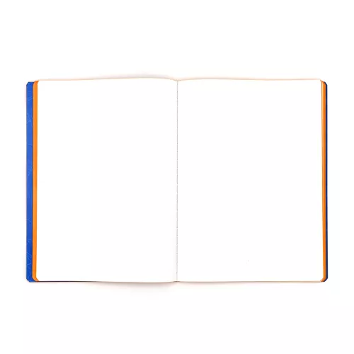Cuaderno Cosido College Blanco Norma Color Anaranjado 100 Hojas