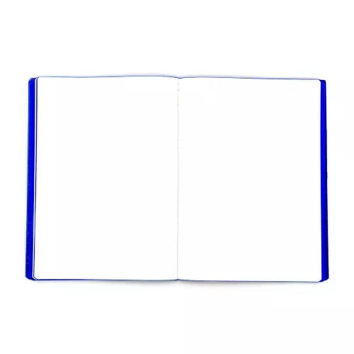 Cuaderno Cosido College Blanco Norma Color Azul 100 Hojas