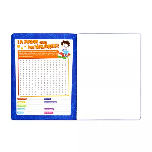 Cuaderno Cosido College Blanco Norma Color Morado 100 Hojas