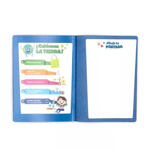 Cuaderno Cosido College Blanco Norma Color Rojo 100 Hojas