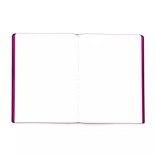 Cuaderno Cosido College Blanco Norma Color Rojo 100 Hojas