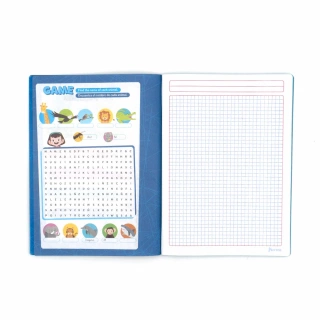 Cuaderno Cosido College Cuadro Chico Norma Color Verde 100 Hojas