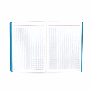 Cuaderno Cosido College Cuadro Chico Norma Color Verde 100 Hojas