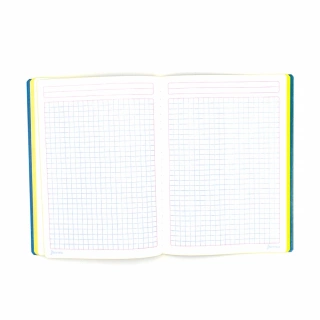 Cuaderno Cosido College Cuadro Grande Norma Color Amarillo 100 Hojas