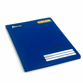 Cuaderno Cosido College Libreta de Tareas Norma Color Azul