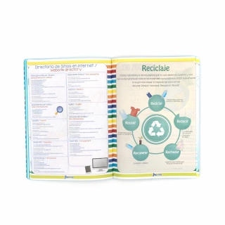 Cuaderno Cosido College Libreta de Tareas Norma Color Azul Claro