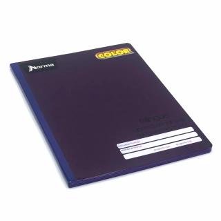 Cuaderno Cosido College Libreta de Tareas Norma Color Morado