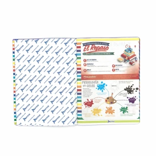 Cuaderno Cosido College Libreta de Tareas Norma Color Morado