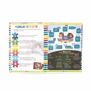 Cuaderno Cosido College Libreta de Tareas Norma Color Morado