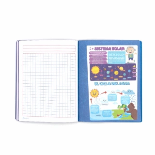 Cuaderno Cosido Frances Cuadro Grande Norma Color Morado 100 Hojas