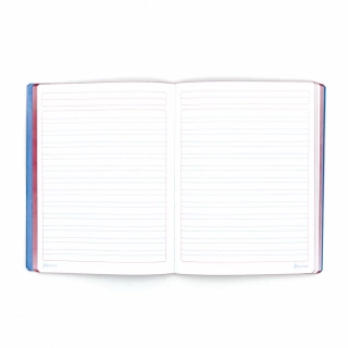 Cuaderno Cosido Frances Doble Raya Norma Color Rojo 100 Hojas