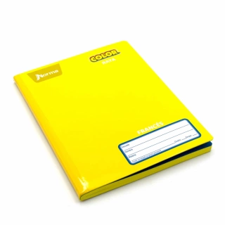 Cuaderno Cosido Frances Raya Norma Color Amarillo 100 Hojas