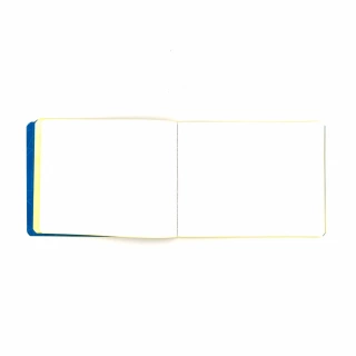 Cuaderno Cosido Italiano Blanco Norma Color Amarillo 100 Hojas