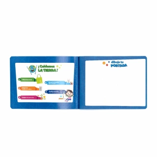 Cuaderno Cosido Italiano Blanco Norma Color Azul claro 100 Hojas