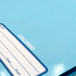 Cuaderno Cosido Italiano Blanco Norma Color Azul claro 100 Hojas