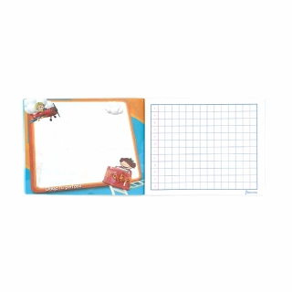 Cuaderno Cosido Italiano Cuadro Aleman Mi primer cuaderno Norma Marco Rojo 72 Hojas