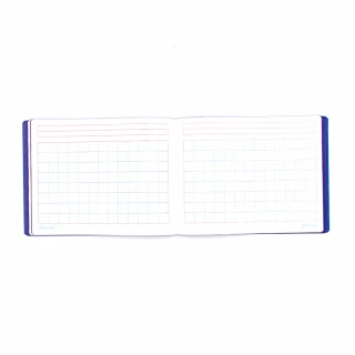 Cuaderno Cosido Italiano Cuadro Aleman Norma Color Morado 100 Hojas