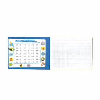 Cuaderno Cosido Italiano Cuadro Chico Norma Color Amarillo 100 Hojas