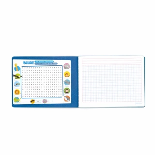 Cuaderno Cosido Italiano Cuadro Chico Norma Color Verde 100 Hojas