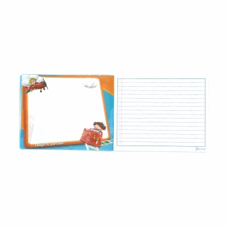 Cuaderno Cosido Italiano Rayitas B Mi primer cuaderno Norma MarcoVerde 72 Hojas