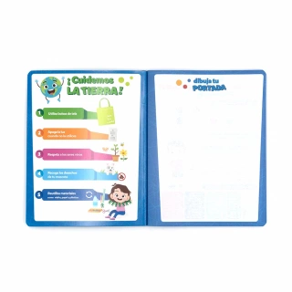 Cuaderno Cosido Profesional Cuadro Chico Norma Color Azul 100 Hojas