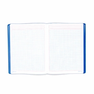 Cuaderno Cosido Profesional Cuadro Grande Norma Color Azul 100 Hojas