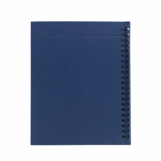Cuaderno Empastado Grande Raya Daily Notes Norma Azul Obscuro 100 Hojas