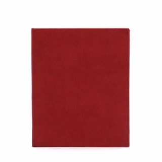 Cuaderno Empastado Grande Raya Daily Notes Norma Rojo 100 Hojas