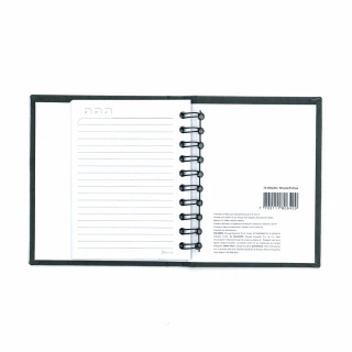 Cuaderno Empastado Mini Raya Daily Notes Norma Gris 72 Hojas
