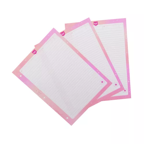 Hojas Repuesto Carpeta Profesional 100H Kiut