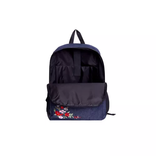 Mochila Grande Flores Jean Book