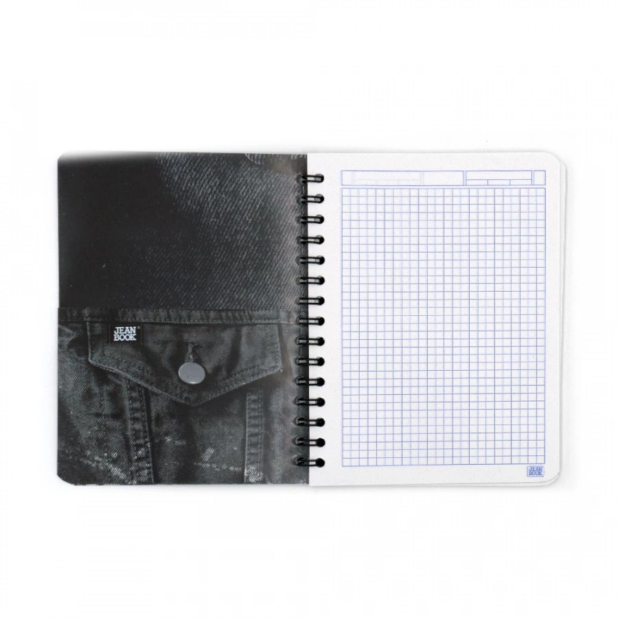 Cuaderno Argollado Frances Cuadro Chico Jean Book Change your mind 100 Hojas
