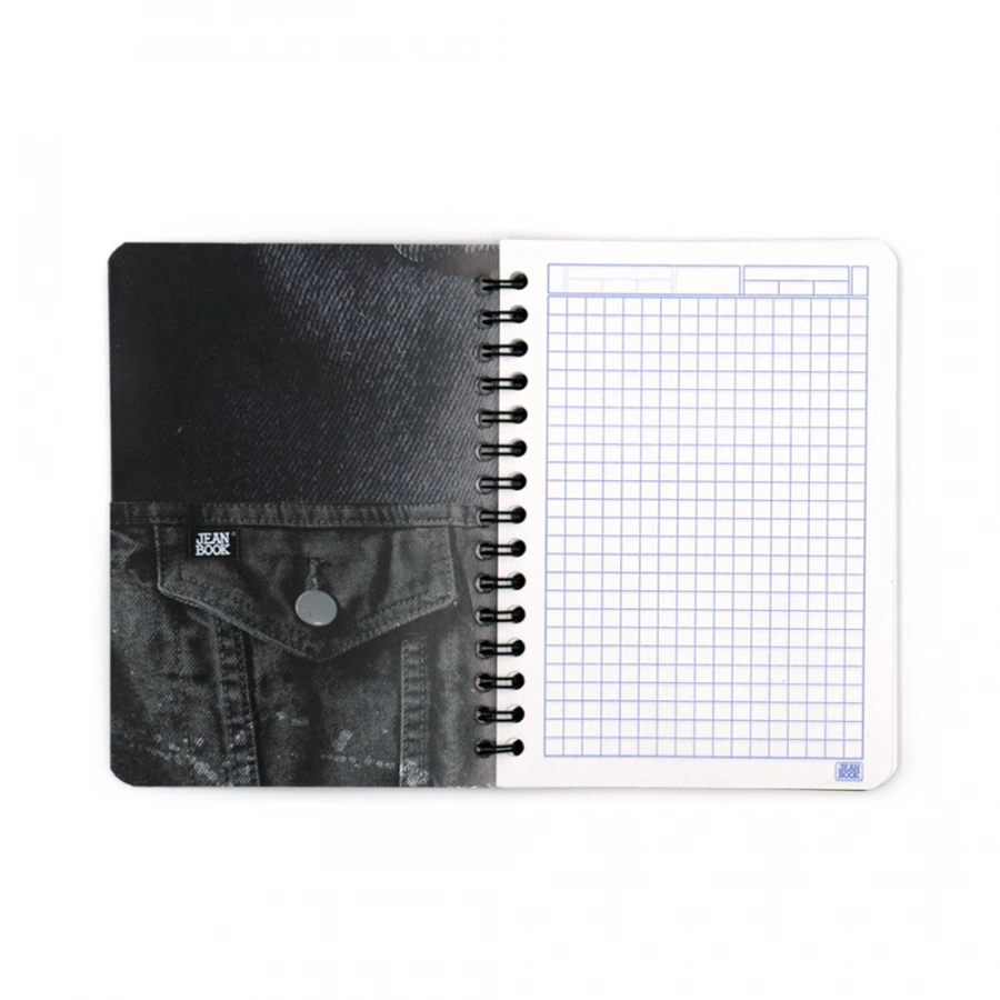 Cuaderno Argollado Frances Cuadro Grande Jean Book Rayo 100 Hojas