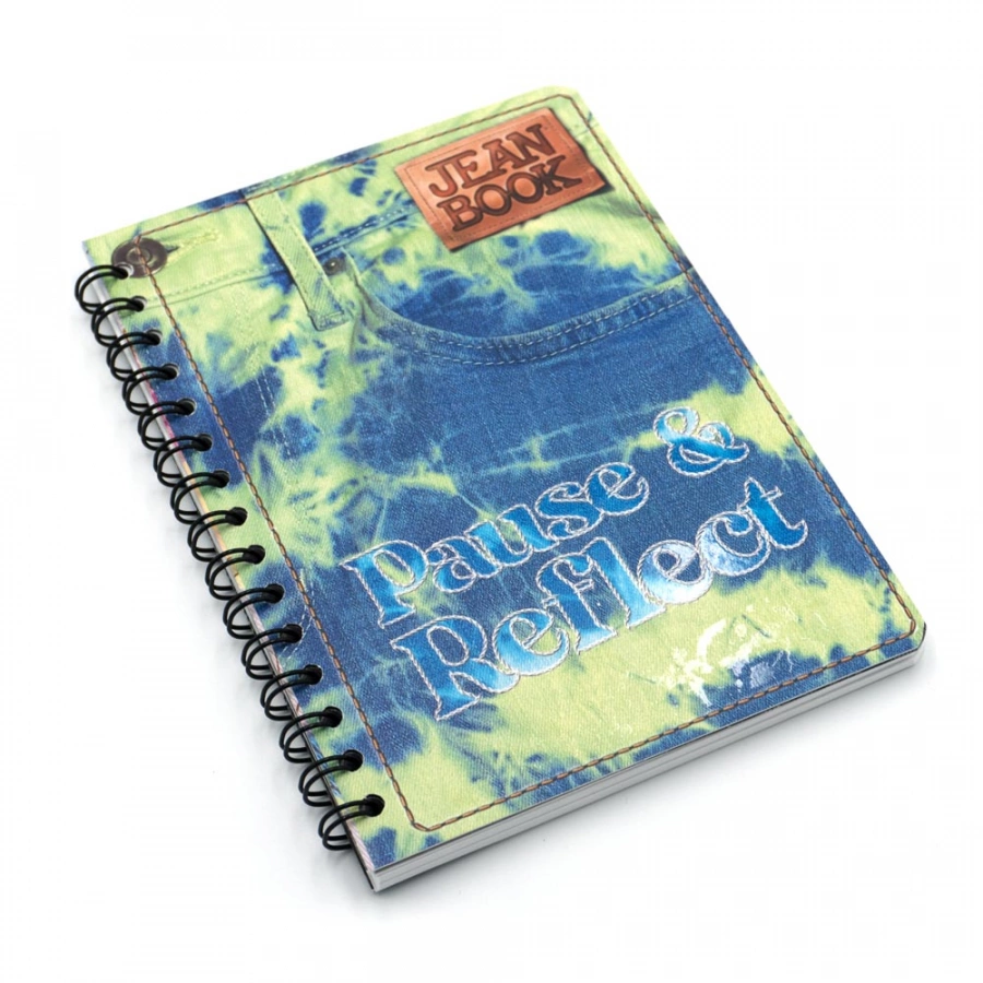 Cuaderno Argollado Frances Raya Jean Book Pause and reflect 100 Hojas