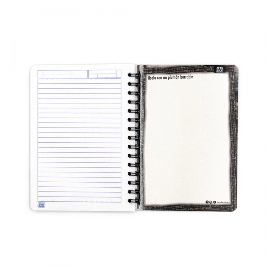 Cuaderno Argollado Frances Raya Jean Book Stop scrolling 100 Hojas