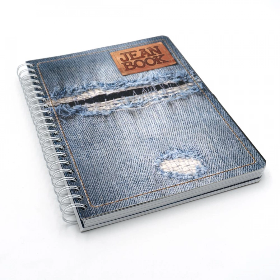 Cuaderno Argollado Profesional Cuadro Chico Jean Book Clasico 4 200 Hojas