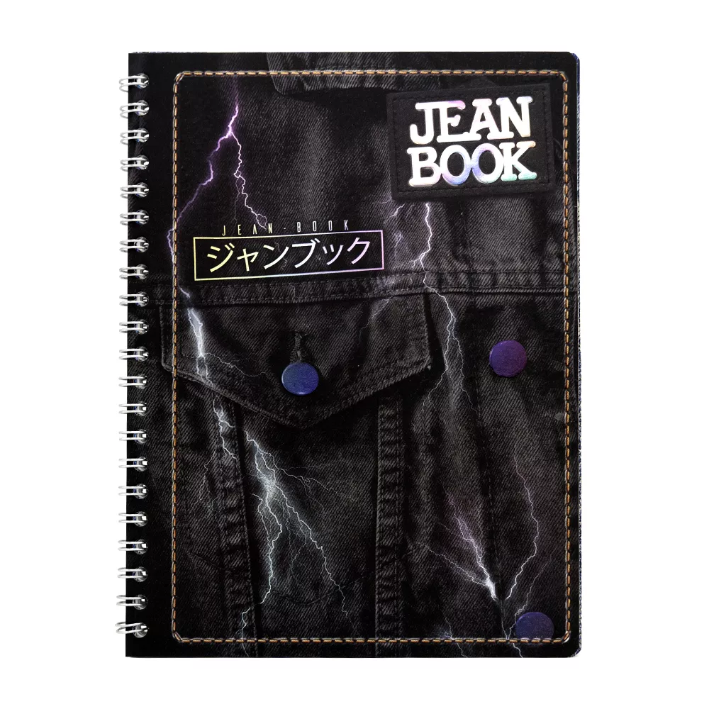 Cuaderno Argollado Profesional Cuadro Grande Jean Book Rayo 100 Hojas