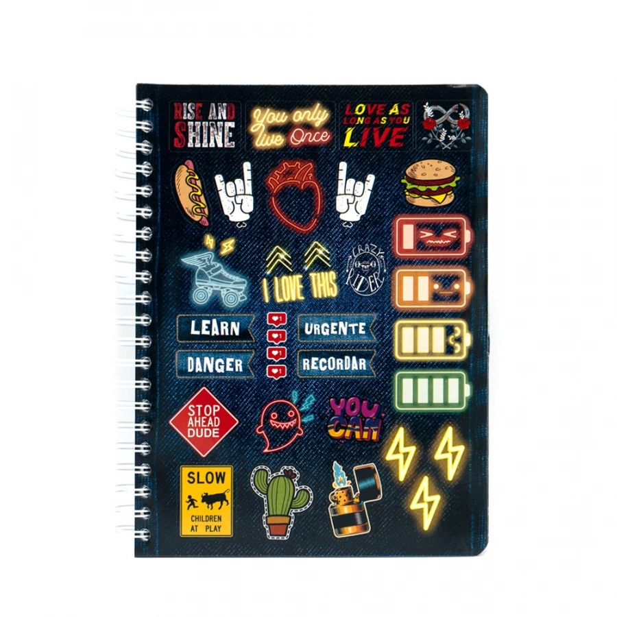 Cuaderno Argollado Profesional Mixto Jean Book Clasico 2 200 Hojas