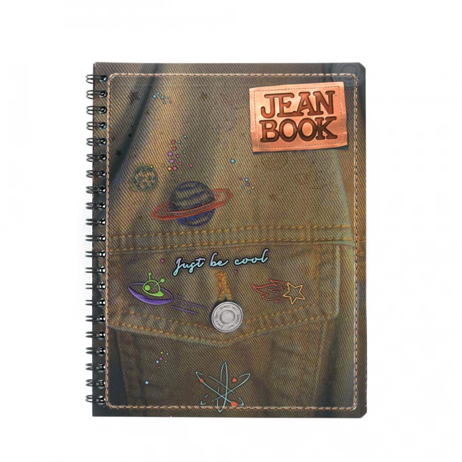 Cuaderno Argollado Profesional Raya Jean Book Just be cool 100 Hojas