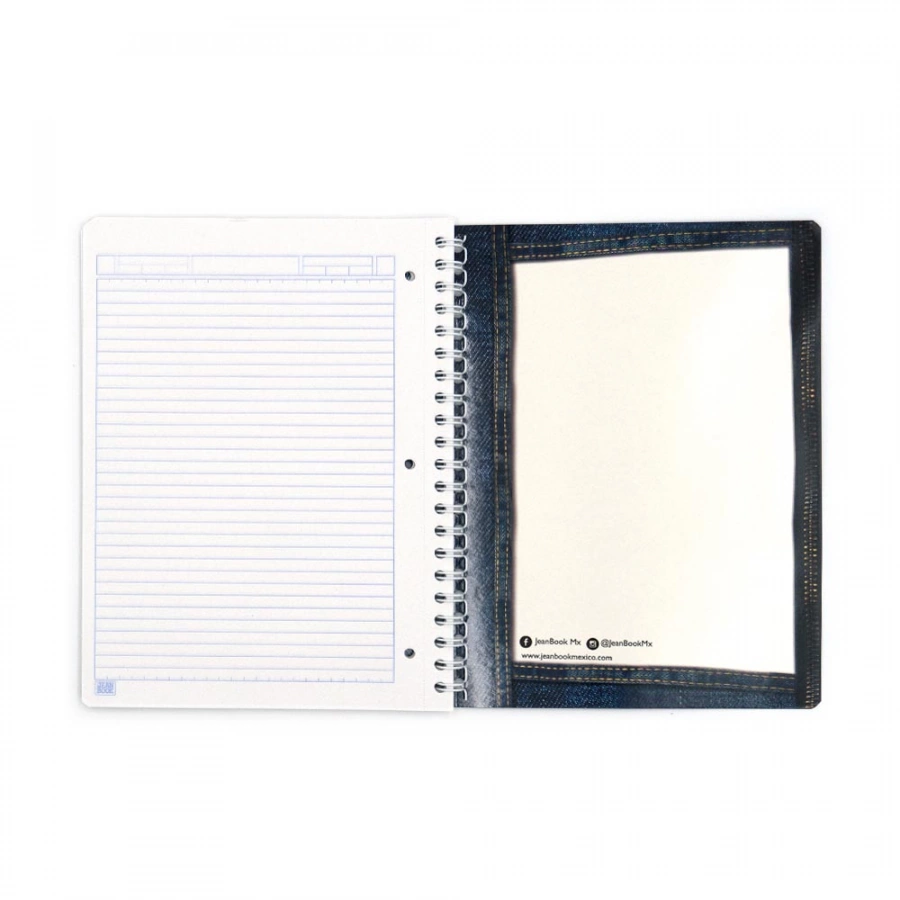 Cuaderno Argollado Profesional Raya Jean Book Lets go for everything 100 Hojas