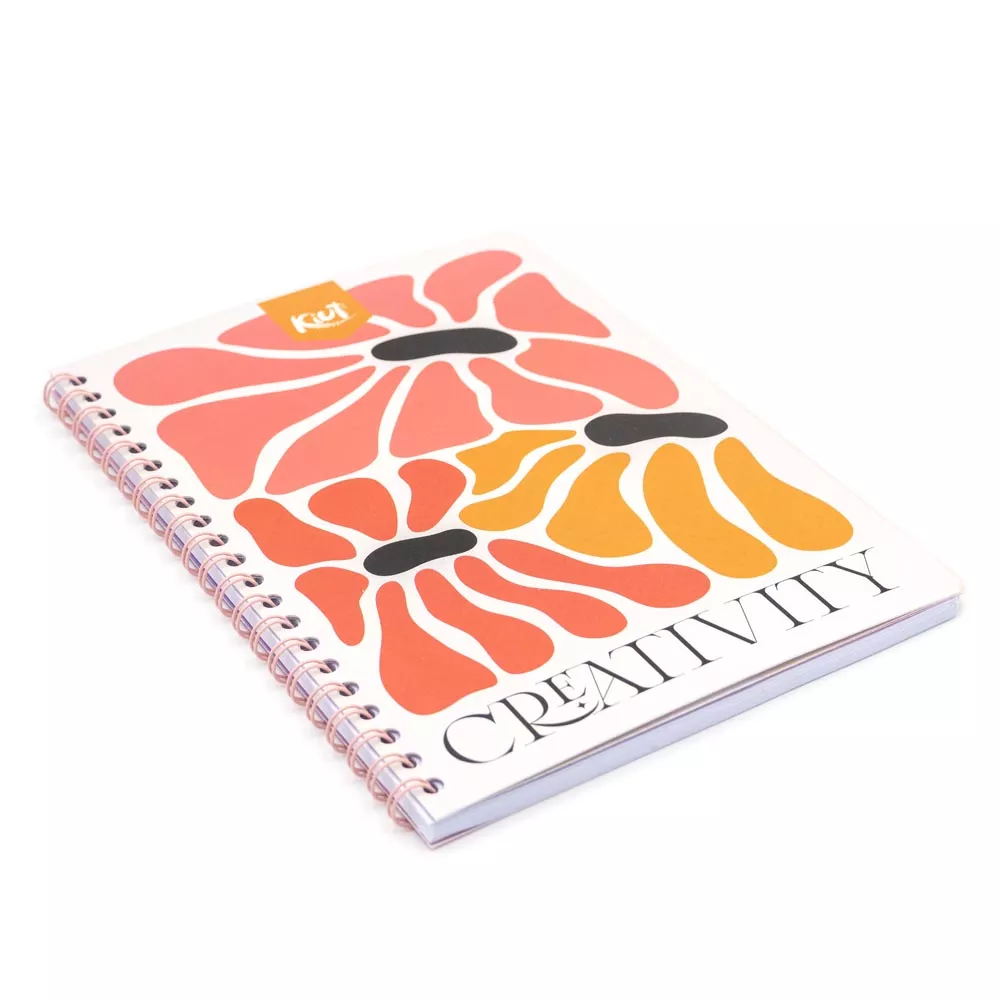 Cuaderno Argollado Profesional Raya Kiut Creativity 100 Hojas
