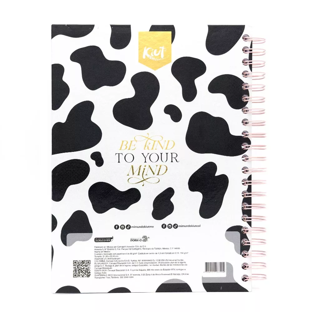  keepcute Cuaderno personalizado, cuaderno de tapa dura