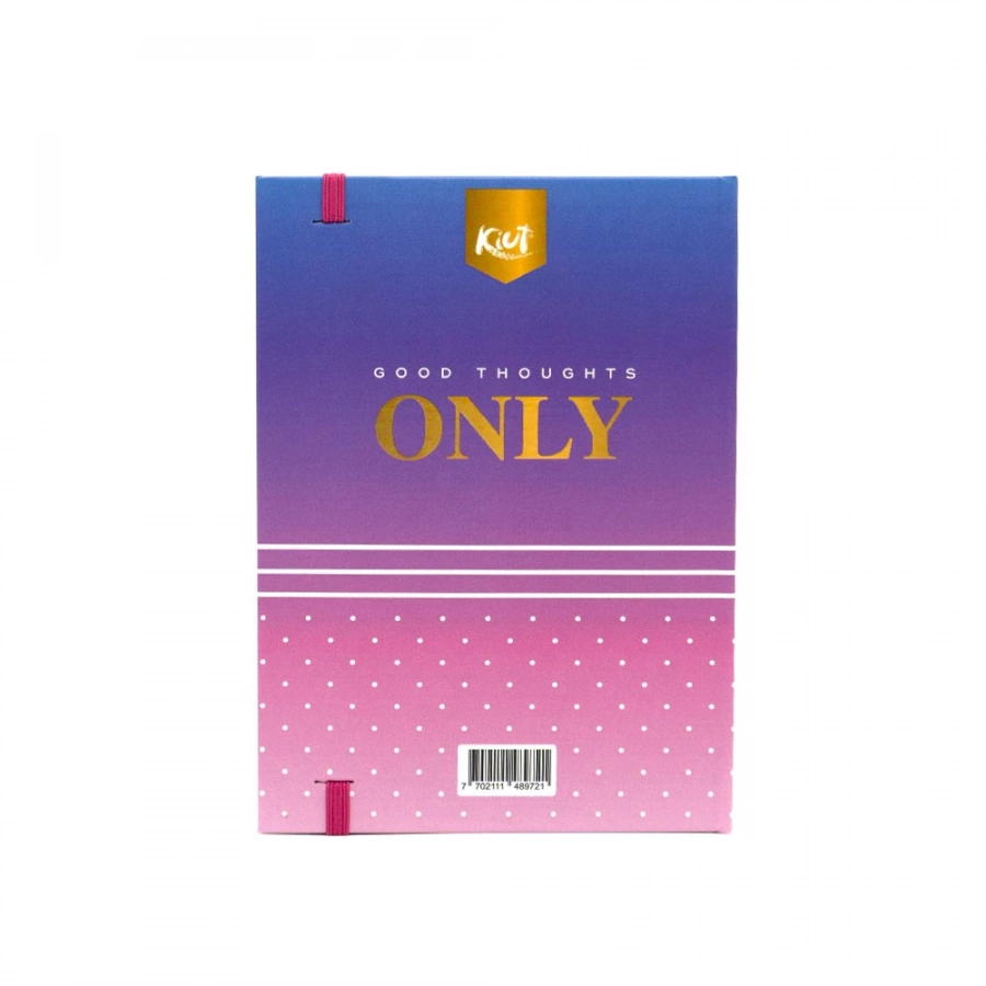 Cuaderno Empastado Kiut Full of good thoughts 80 Hojas