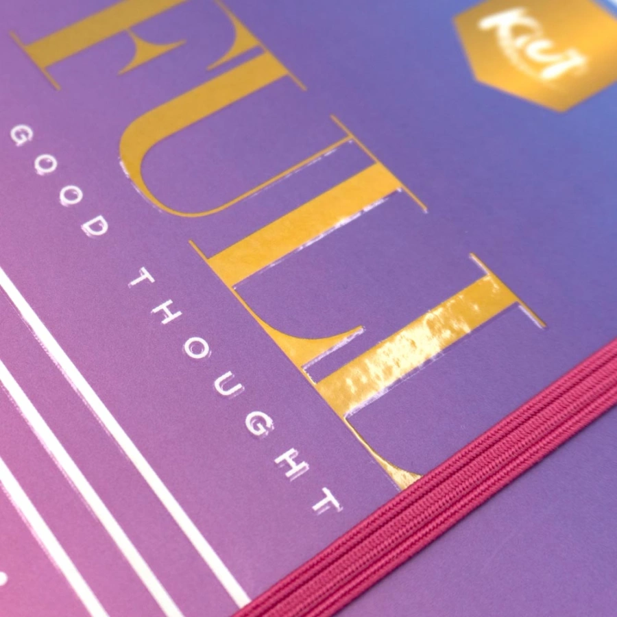 Cuaderno Empastado Kiut Full of good thoughts 80 Hojas